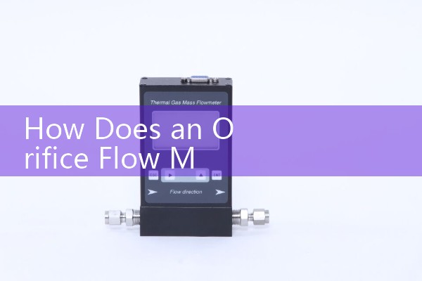 How Does an Orifice Flow Meter Work: Forces fluid through a sharp-edged restrictor plate, deriving flow from the resulting drop in pressure.