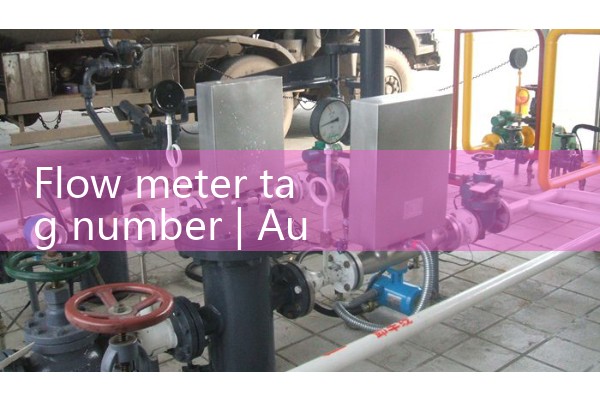 Flow meter tag number