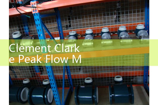 Clement Clarke Peak Flow Meter: Mechanical Expiratory Testing Device Sizing
