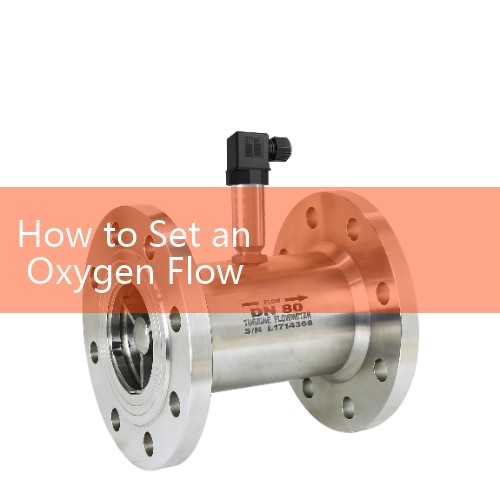 How to Set an Oxygen Flow Meter: Adjustments to medical oxygen flow should only be made according to a healthcare provider’s prescription using the integrated control valve.